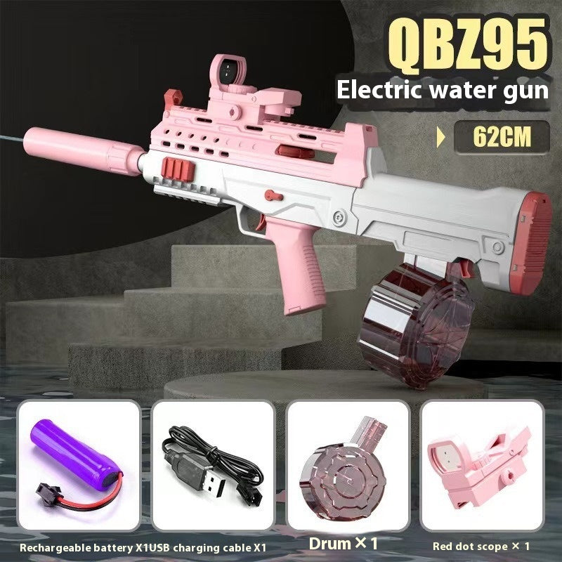 Electric Water Gun Automatic Continuous Hair Children's Outdoor Toys - LJ Enterprise